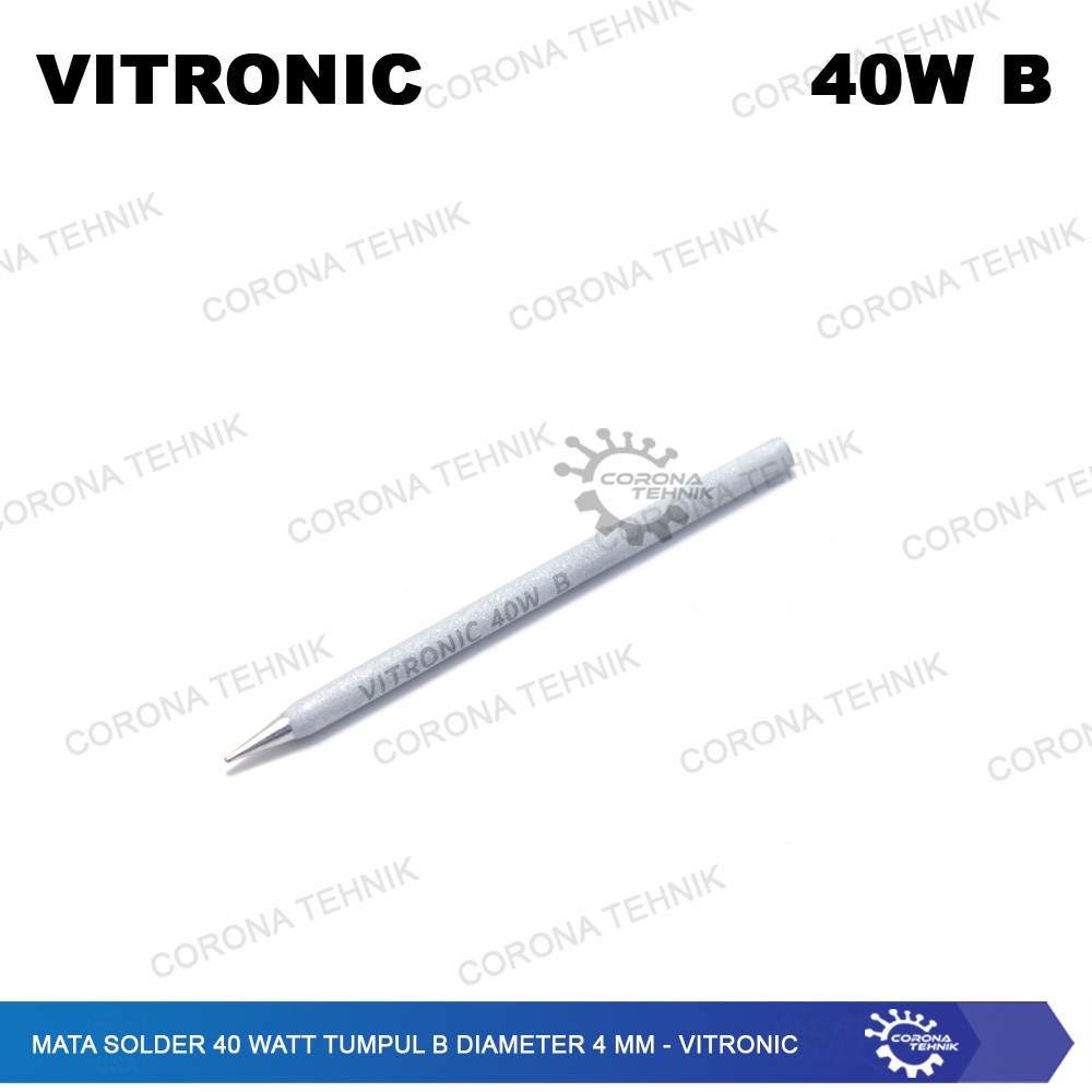 Vitronic - Mata Solder 40 Watt Tumpul B Diameter 4 mm