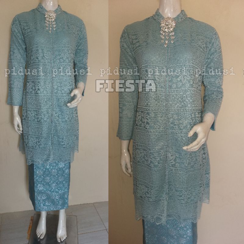 Kebaya muslima brokat gliter