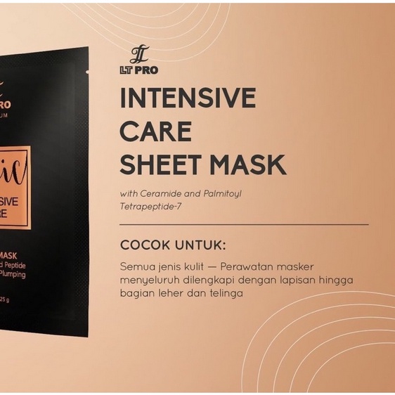 LT Pro Intensive Care Sheet Mask