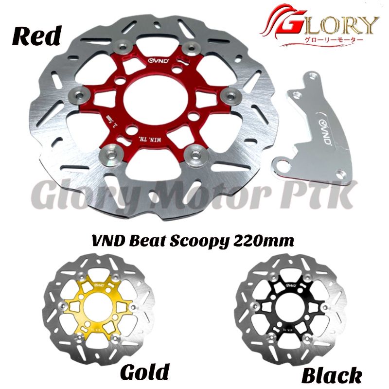 Piringan VND Beat Scoopy 220mm Disc Brake VND 220mmBeat Scoopy