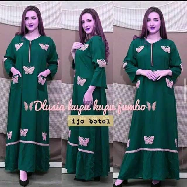 DASTER ARAB RENDA BUTTERFLY ll RESLETING DEPAN KAIN RAYON GRADE A