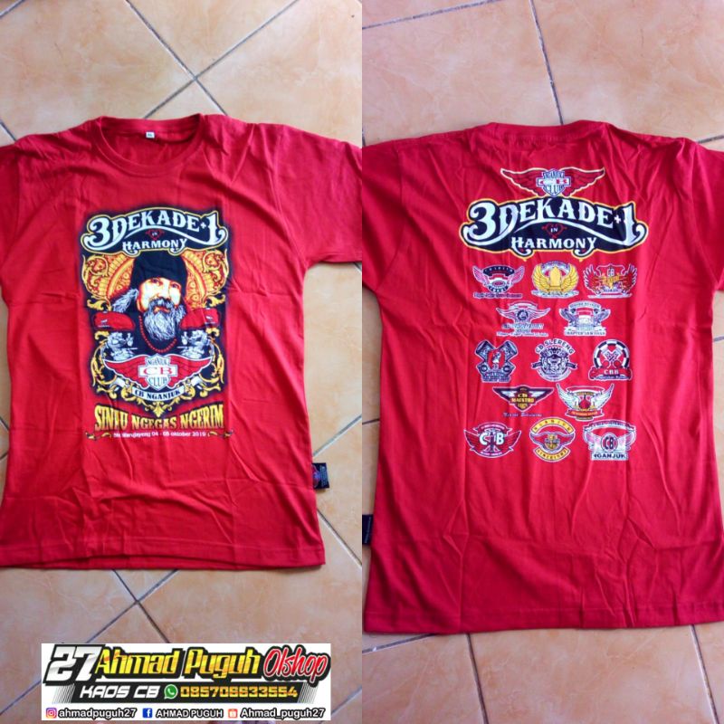 kaos acara CB Nganjuk ORI