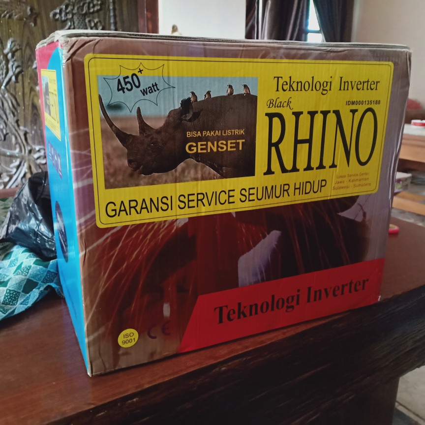 Mesin Las Rhino 450watt 120a Power 900watt