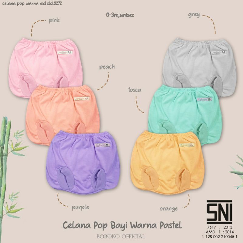 Boboko Celana Pop Nb/Celana pop bayi warna