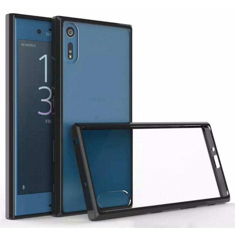 Hybrid Akrilik Case Xperia 1 5 XZ, XZS, XZ1, XZ2, XZ4, XZ5, XZP, XZ2c, XA3, XA3 Ultra, Xperia 10 10+