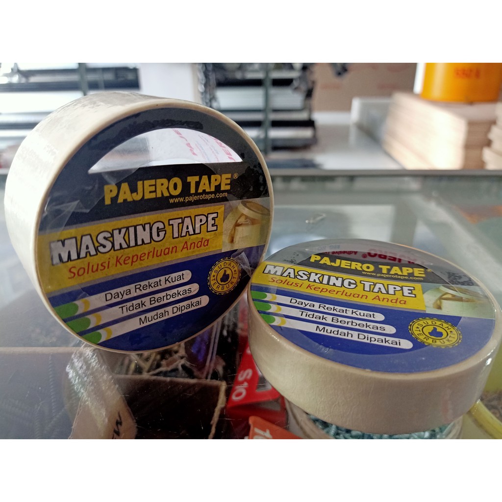 

Isolasi/Selotip Kertas Pajero Besar Ukuran 2