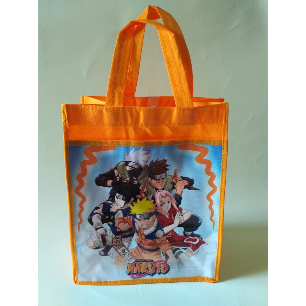 

TAS ULTAH KARTUN NARUTO MODEL KANTONG READY STOCK