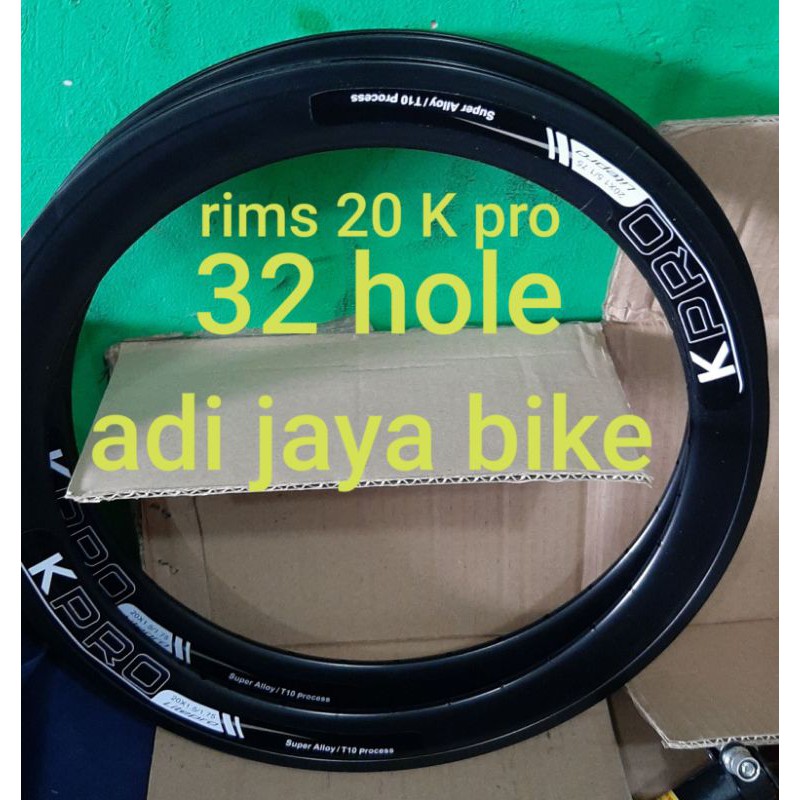 rims 20" Kpro 32 hole untuk selli dan minion