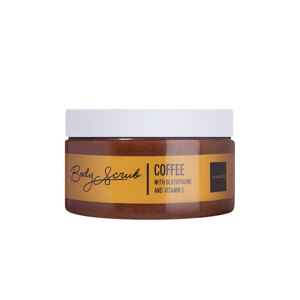 Scarlett Whitening Body Scrub Coffee