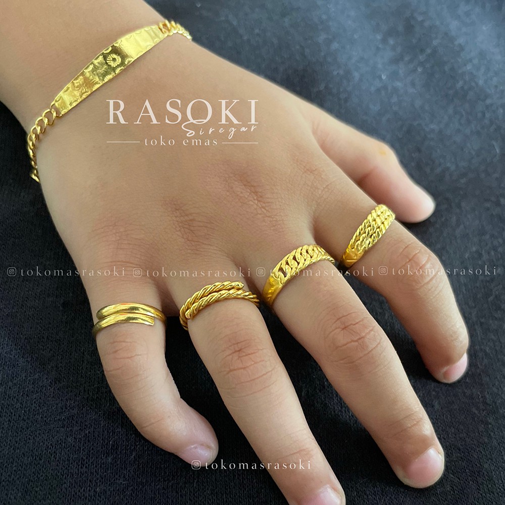 CINCIN ANAK EMAS 24 LM 99,99% 2gr EMAS LONDON