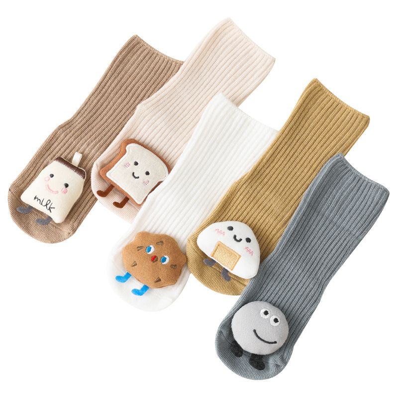 (pimenova) Kaos kaki boneka bayi dan anak  import  Premium motif food lucu