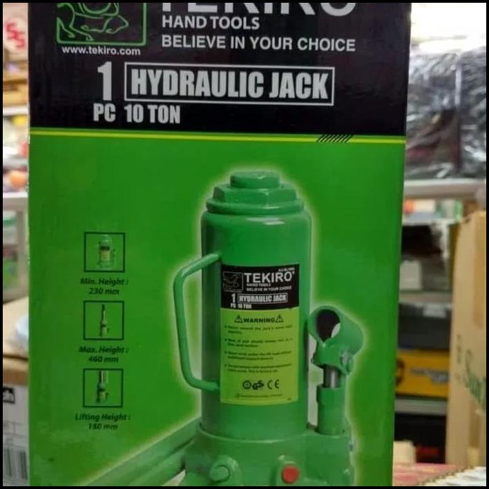 Dongkrak Botol Tekiro 10 Ton / Dongkrak Mobil 10 Ton / Dongkrak Botol