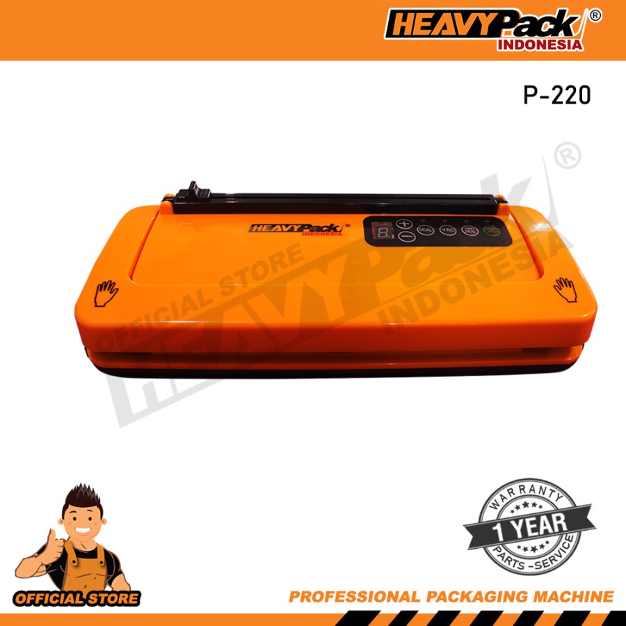 Heavypack P-220 Portable Vacuum Sealer