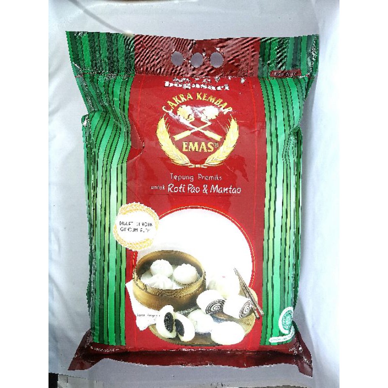 

Cakra Kembar Emas Pao dan mantau 5 kg