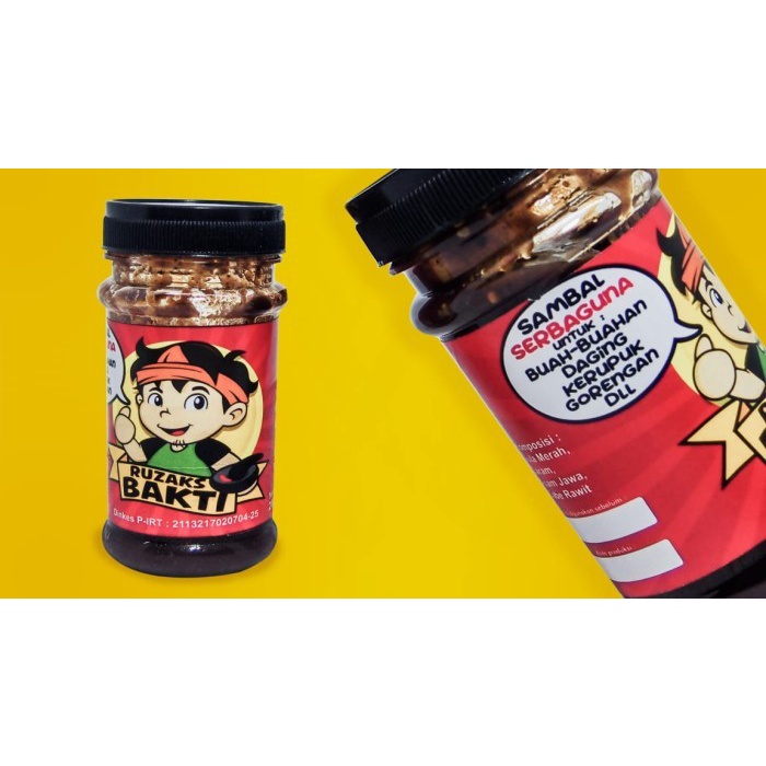 

Sambel Rujak makanan cemilan camilan sambal sambel instan bumbu rujak