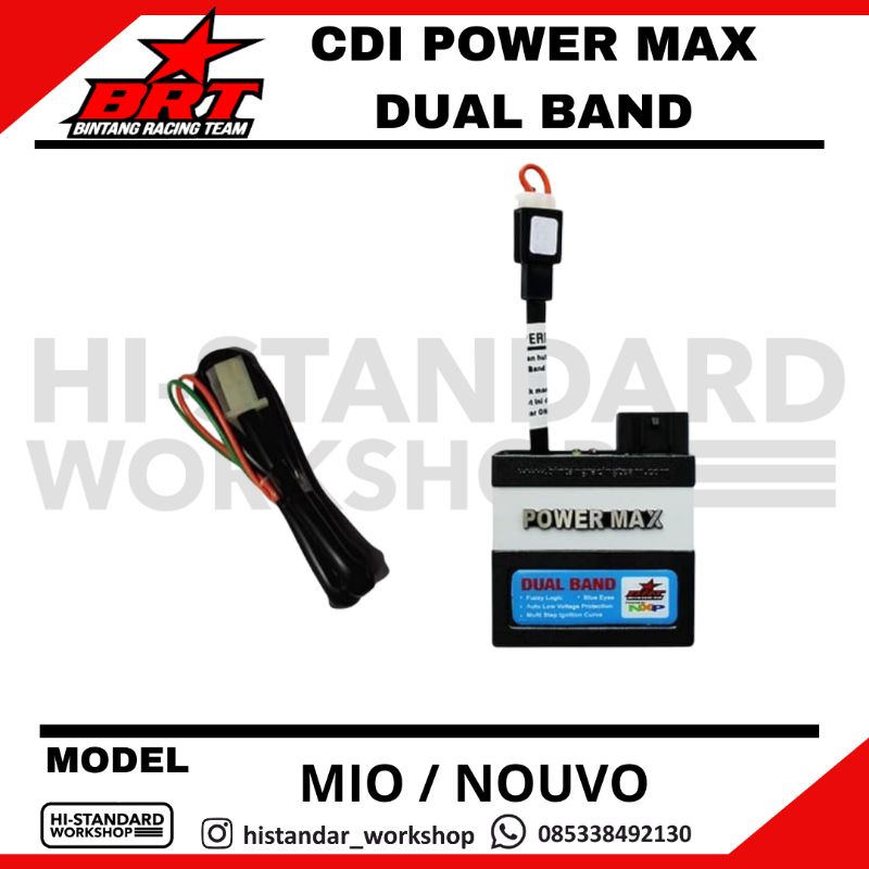 CDI BRT POWER MAX DUAL BAND MIO NOUVO