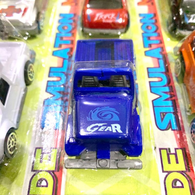 mobil set 4pcs / mobil mobilan miniatur simulator / mobil simulation / hotwheel kw - mainan anak murah