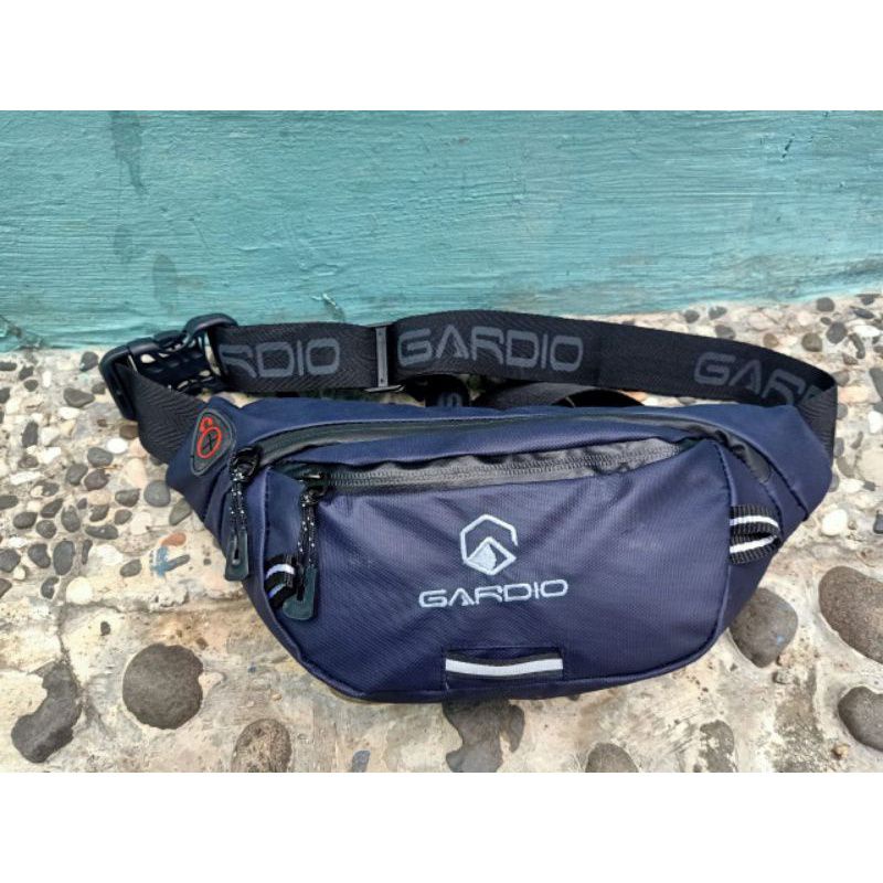 WAISTBAG GARDIO STRIP WATERPROOF TAS SELEMPANG GARDIO WAISTBAG ANTI AIR TERMURAH TAS SLEMPANG MURAH