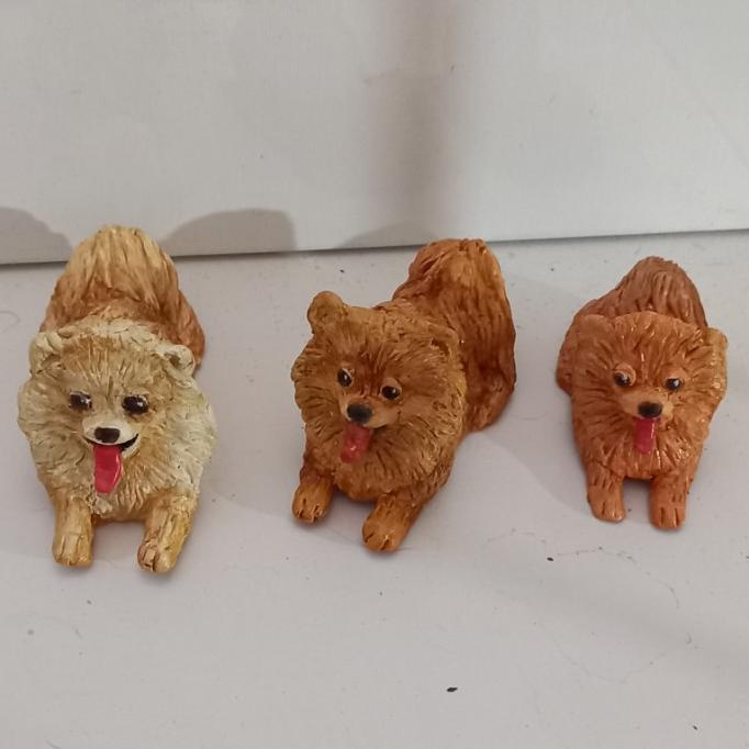 ---Terbaru--- Anjing Pomeranian Patung pajangan