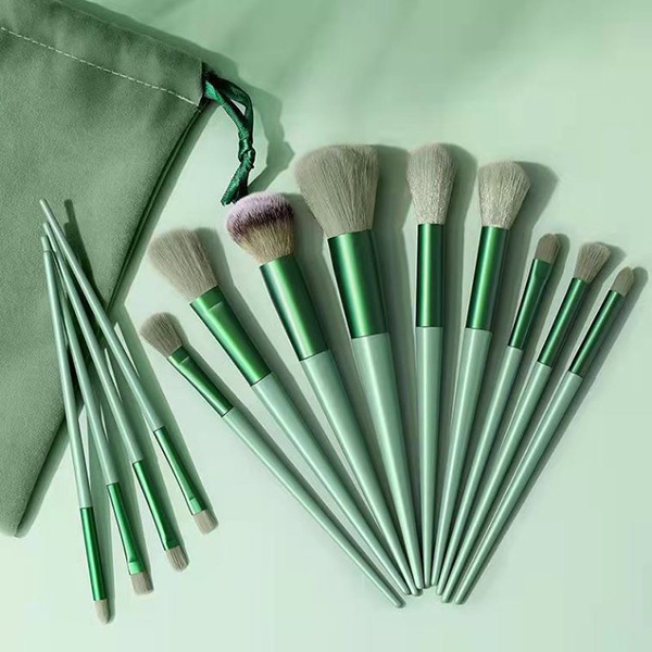 kuas make up set 13 pcs brush make up hsk030 (4h3 &amp; 4i2)