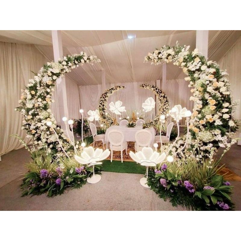 Lengkungan dekorasi / Pergola wedding / Dekorasi / Backdrop / dekorasi pelaminan