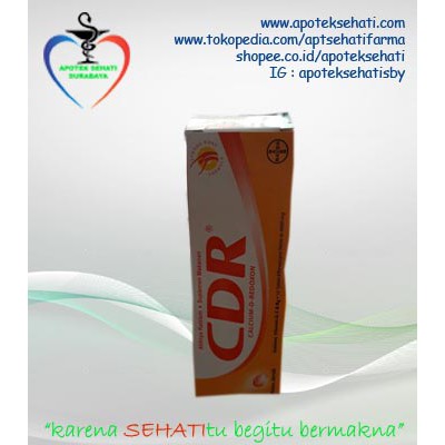 CDR EFFERVESCENT VITAMIN'10s TULANG
