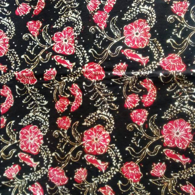 Batik Tuban Mekdress 1.15m x 2m (Batik Gedong Tuban) Batik Tuban Asli 100%