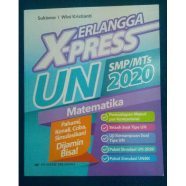ERLANGGA X-PRESS UN SMP 2020 MATEMATIKA