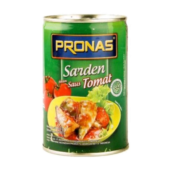 

PRONAS Sarden Tomat 425gr