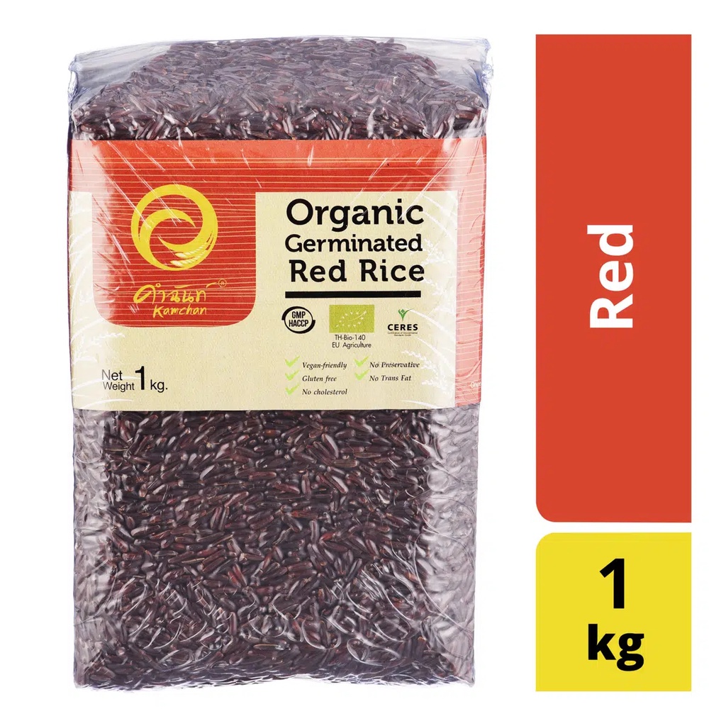 

Kamchan Organic Germinated Rice Red - 1kg