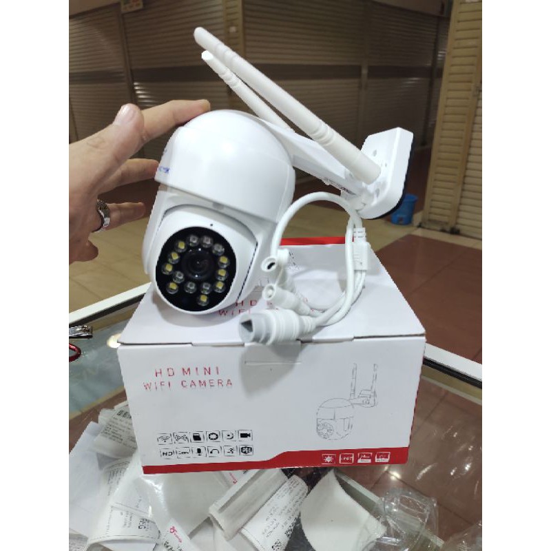 Wireless IP Camera Cctv Sped dome Wifi Outdoor Spedome 360 Derajat Aplikasi Yoosee Garansi 1 Tahun
