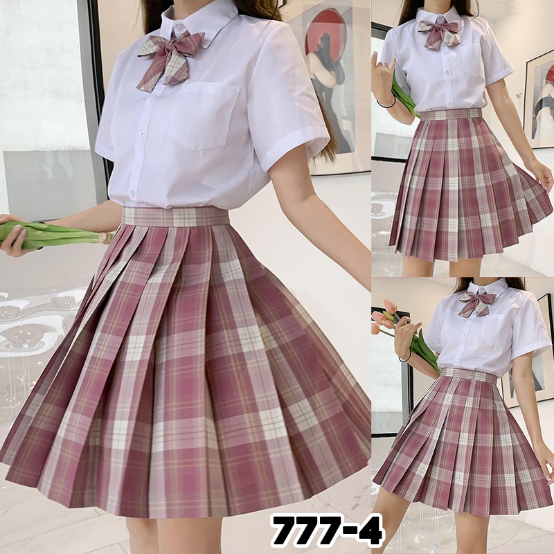 KARAKOREA 777 JK Tennis Skirt/Korean Skirt/Rok Tenis/Japanese Pleated Skirt/Rok Korea Skirt/Rok tennis