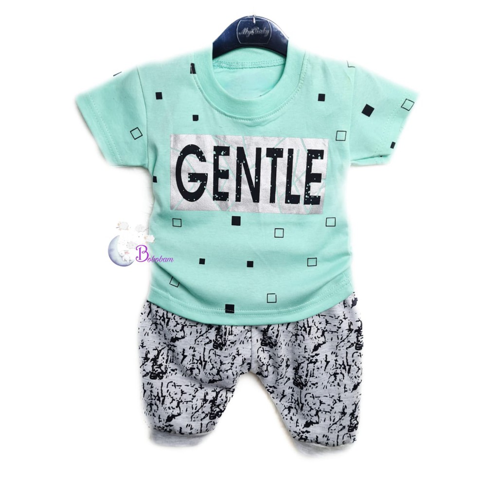 ECER BOBOBAM SETELAN ANAK LAKI-LAKI GENTLE / SETELAN ANAK HARGA BAJU BABY KEREN KECE MURAH GROSIR