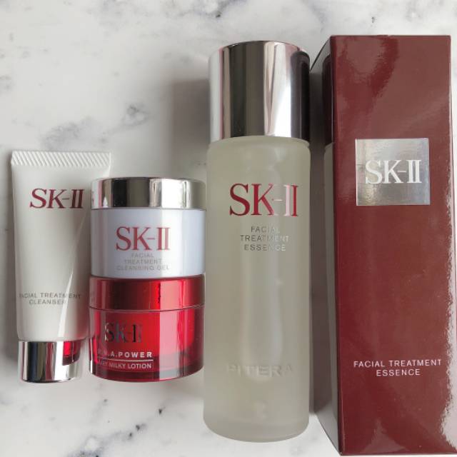 SK-II SK II SK2 SKII PAKET lengkap anti aging&amp;whitening