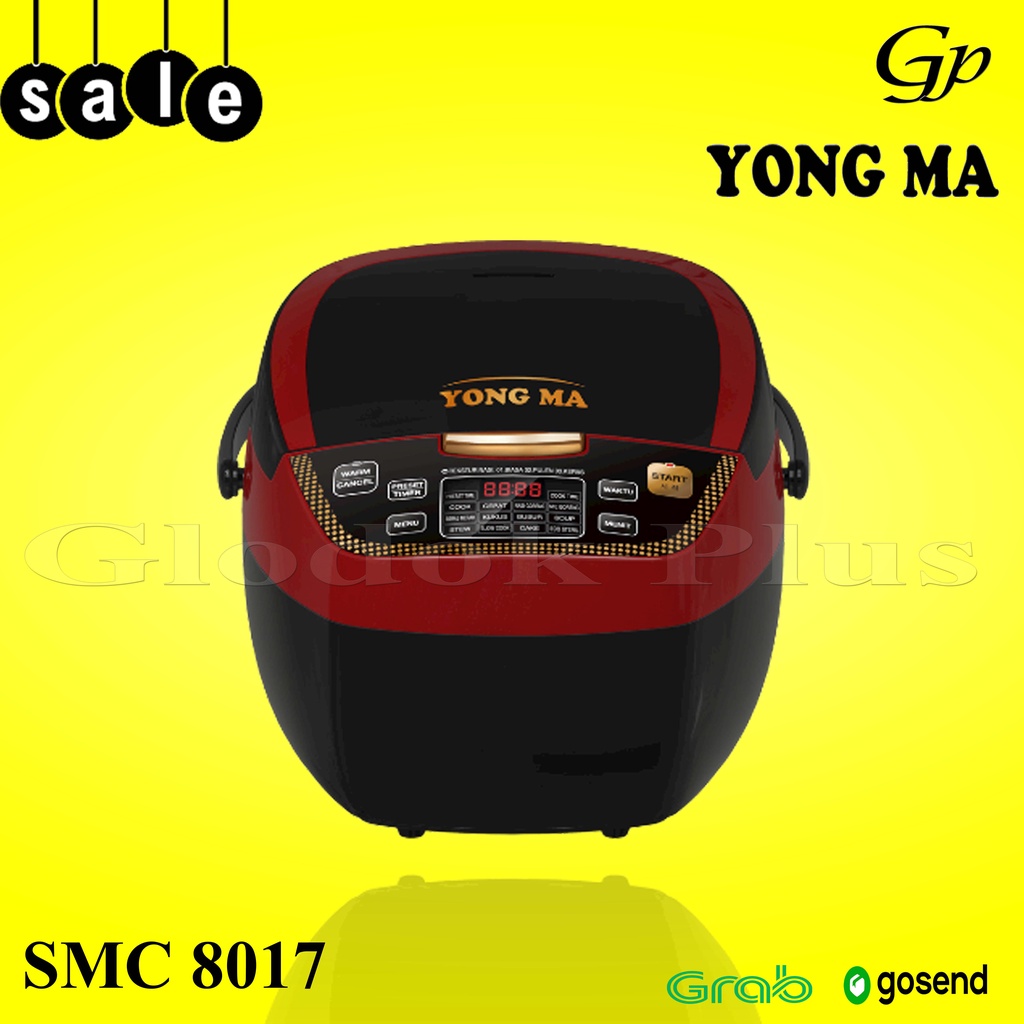 Yong Ma SMC 8017 Magic Com digital Rice Cooker 2 Liter SMC8017 yongma