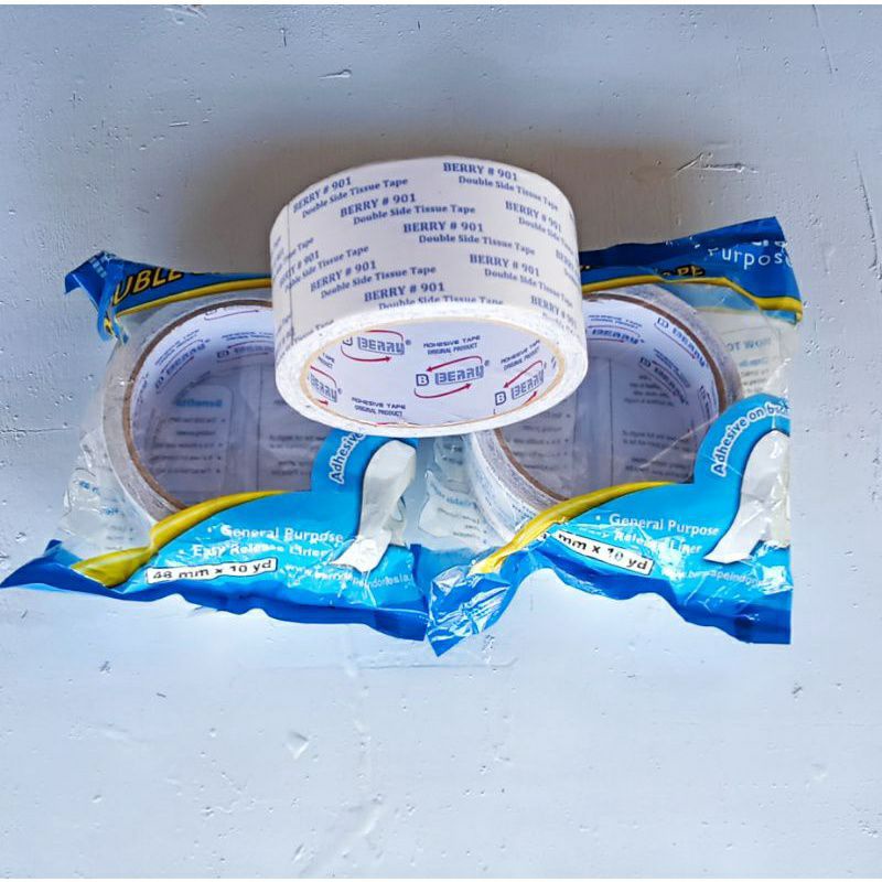 

Double Tape/Solatip Bolak Balik Berry murah per pcs