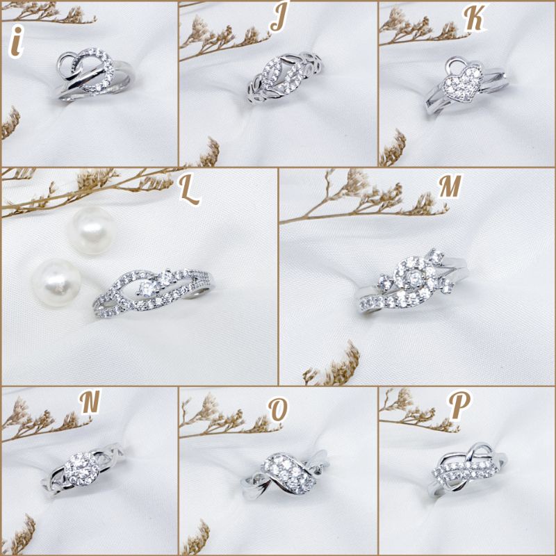 Cincin silver new fashion korea No karat&amp;Alergi♡JC-16♡