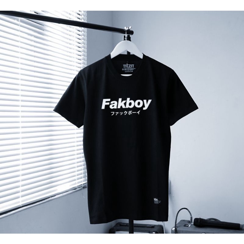 KAOS FAKBOY SABLON DIGITAL PRINT // T-SHIRT KAOS FAKBOY JEPANG