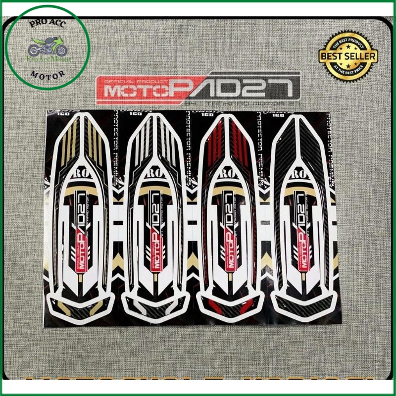 Motopad27 Stiker Resin timbul Alis Lampu Depan Aksesories Honda New VARIO 160 2022