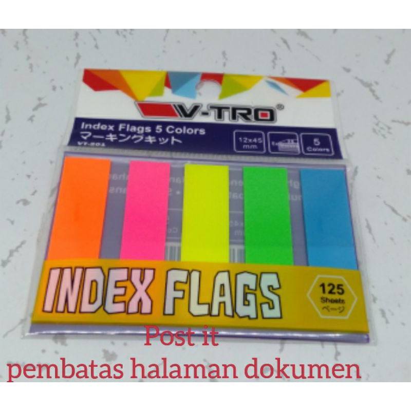 

post it vtro pembatas kertas