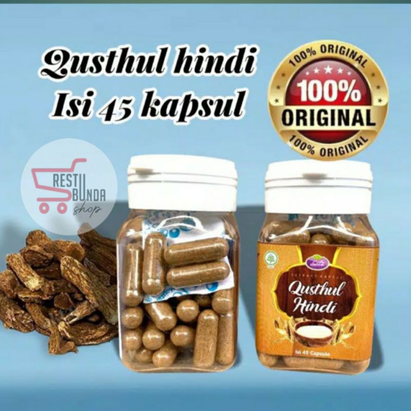 Qusthul Hindi  ASLI Original 100% ISI 45 KAPSUL
