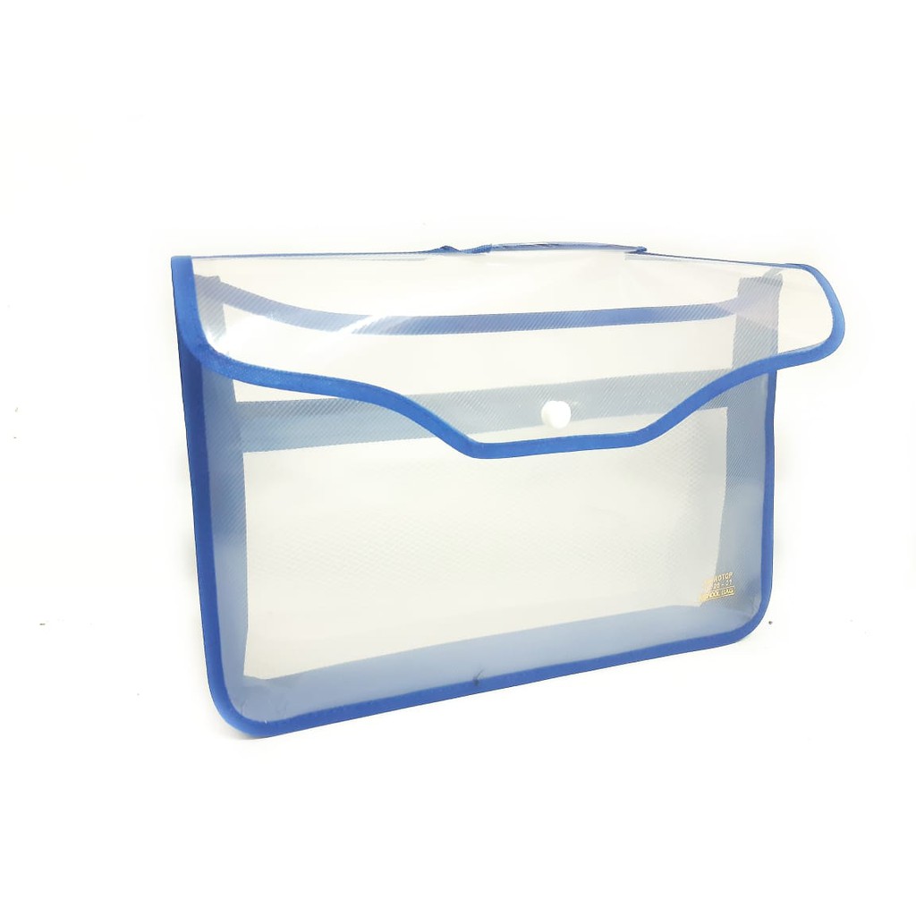 

MAP KANCING PLASTIK TENTENG F4 FOLIO SCHOOL BAG DOKUMEN BAG ZIPPER BAG FOLDER