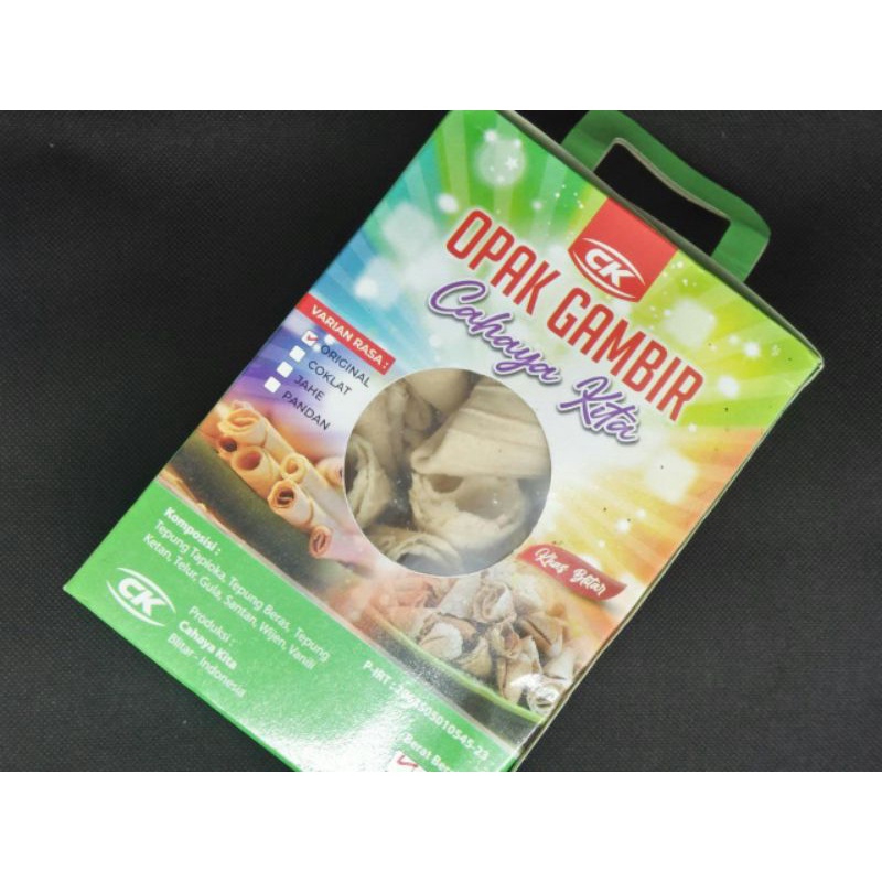 

Makanan Ringan Opak Gambir