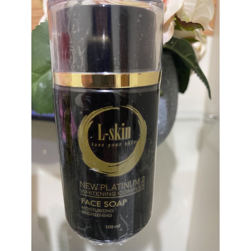 L skin Sabun Wajah Platinum 2