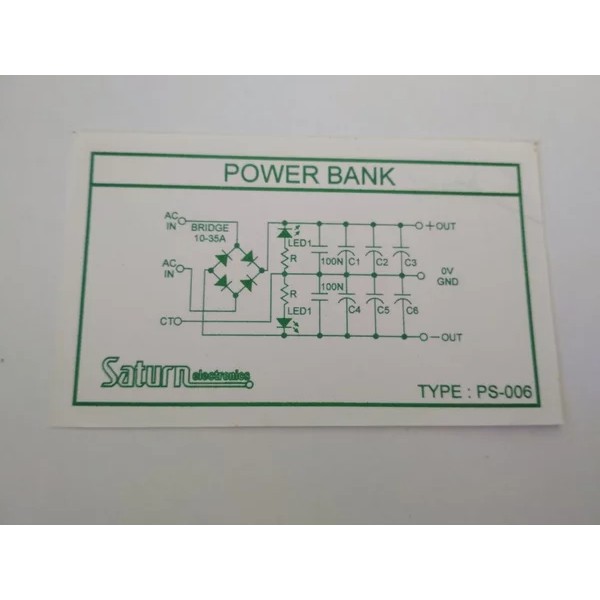 PCB Power Bank 6 Elco PS-006