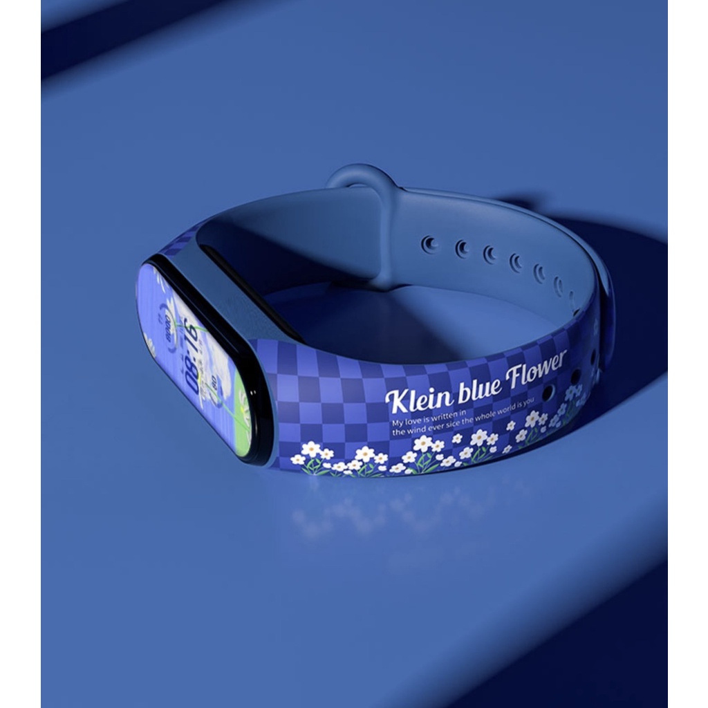 Strap Xiaomi Mi Band 7 6 5 4 3 Tali Pengganti Xiaomi Mi Band 7 6 5 4 3 Klien Flower Bunga Cantik