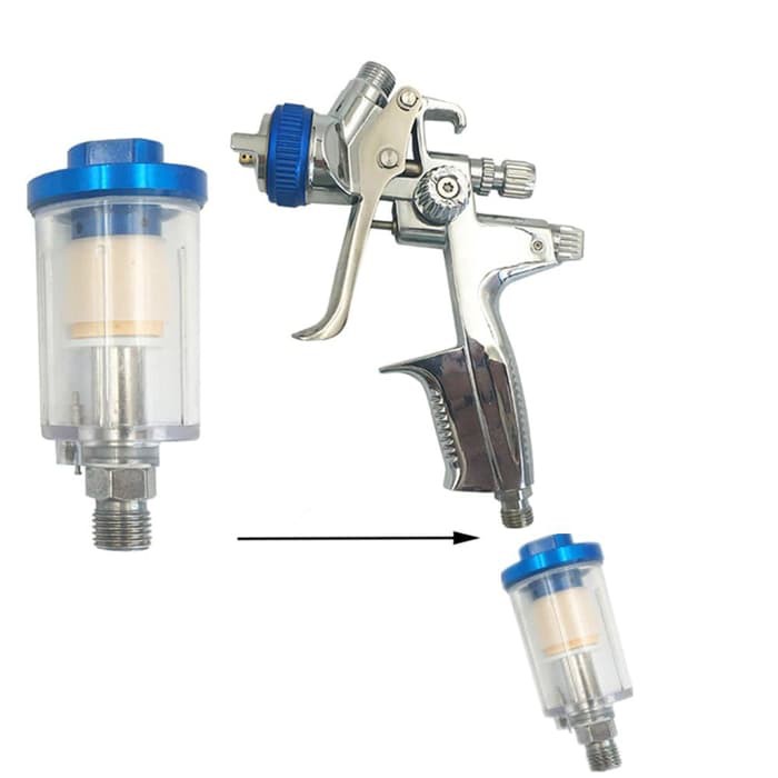 Air Filter 1/4'' Saringan Spray Gun / Saringan Udara 1/4'' Untuk Spray Gun