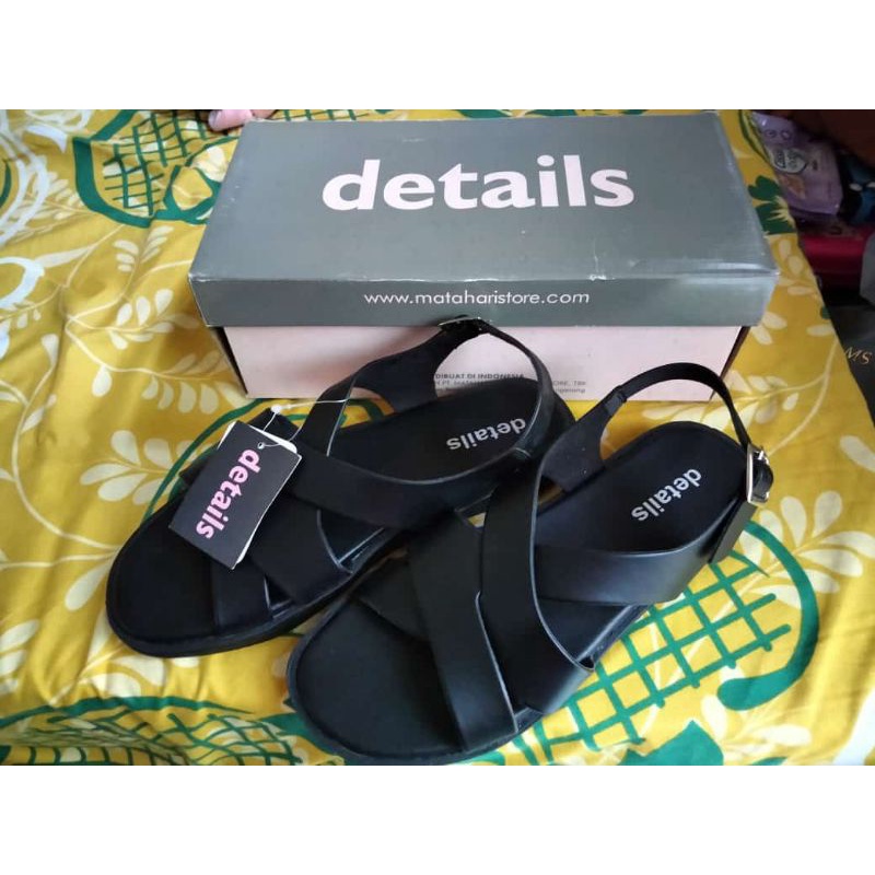 Sepatu Sandal Details Matahari Mall original murah new sale size 38