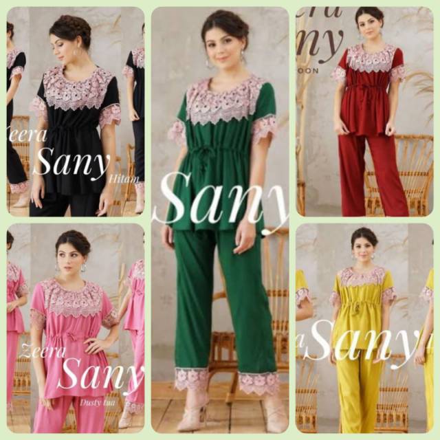 Daster Arab Zeera - SETELAN ZEERA SANY SET SAMA CELANA