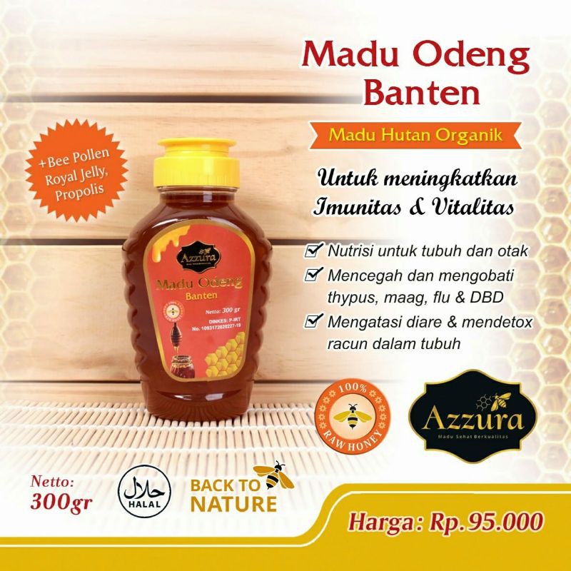 

Madu Odeng Banten Azzura 300gr